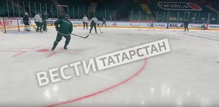 «Ак Барс» провел открытую тренировку в преддверии матча с «Автомобилистом»