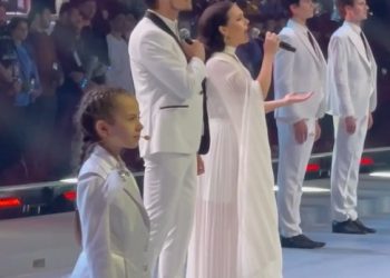 Билан и Калимуллина исполнили гимн России на открытии «Игр будущего»