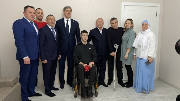 Бойцу СВО из Лаишевского района построили новый дом