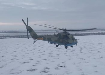 Вертолетчики ударили ракетами по ВСУ с минимально близкого расстояния