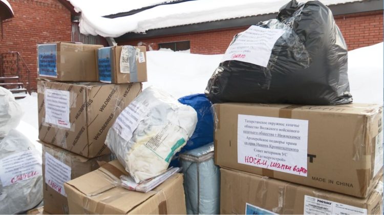 Подворье одного из храмов Нижнекамска отправило гумпомощь бойцам СВО