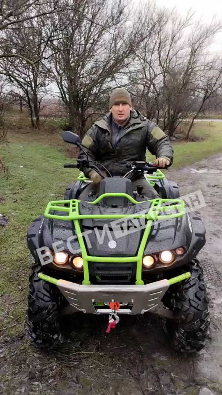 Бойцы СВО из Татарстана поблагодарили земляков за квадроцикл