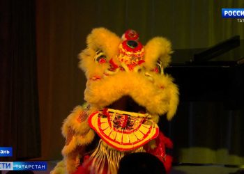 Студенты из Китая отметили Новый год в Казани