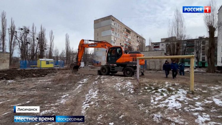 Восстановление Лисичанска: татарстанские специалисты возвращают город к жизни