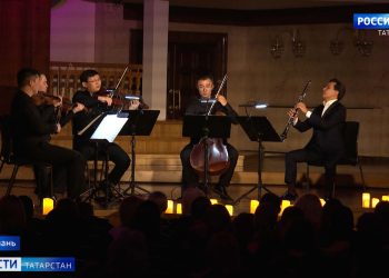 Концерт струнного квартета Казахстана и народного артиста РБ Артура Назиуллина собрал аншлаг в БКЗ им.Сайдашева
