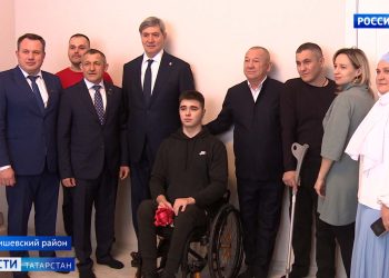 Бойцу СВО из Лаишевского района вручили ключи от нового дома