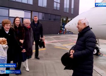 Мухаметшин прибыл с визитом в Беларусь