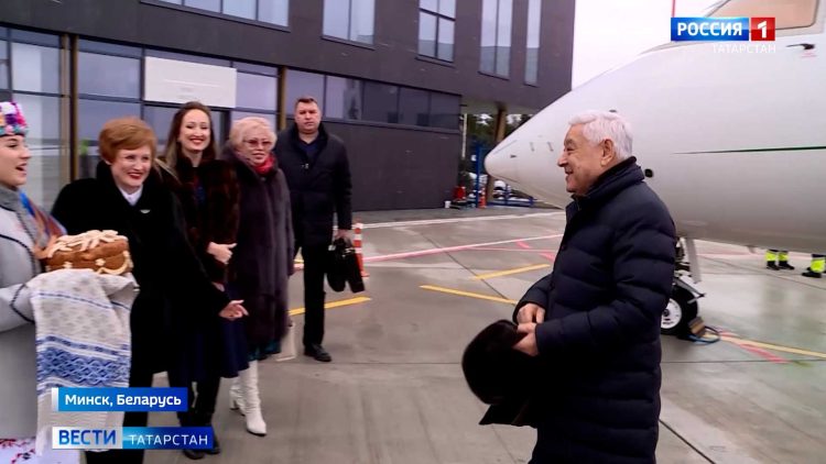 Мухаметшин прибыл с визитом в Беларусь