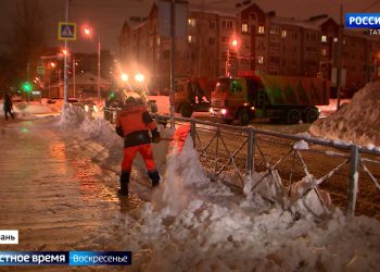 Татарстанцам рассказали, как оставить заявку на уборку снега и наледи в многоквартирных домах