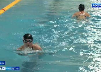 В Казани спортсмены из Белгородской области готовятся к соревнованиям по плаванию