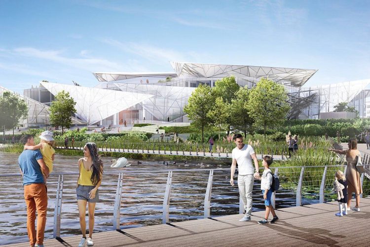 В Казани появится пешеходный мост между театром Камала и зооботсадом