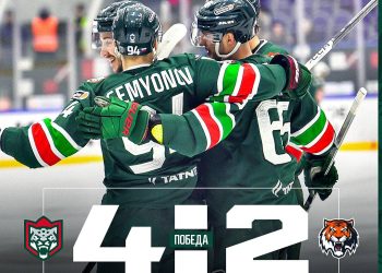 «Ак Барс» обыграл «Амур» со счетом 4:2