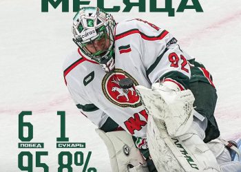 Билялов стал лучшим вратарем КХЛ в феврале