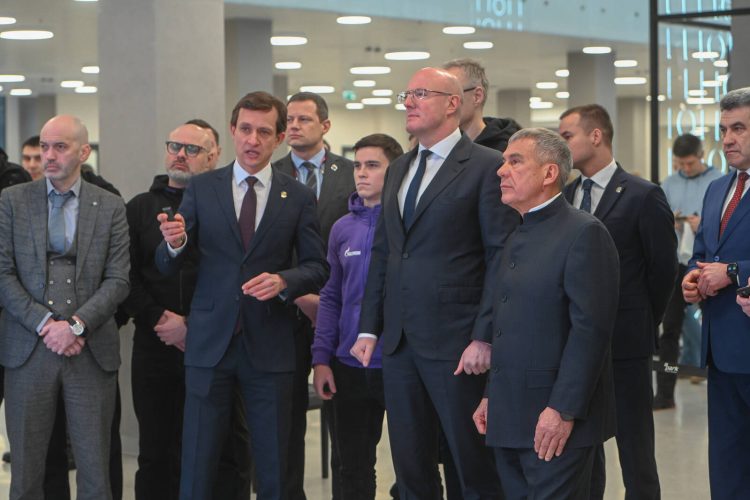 Минниханов и Чернышенко проверили ИТ-парк им.Б.Рамеева к турниру «Игры Будущего»