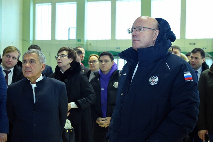 Минниханов и Чернышенко проверили готовность Академии тенниса к «Играм будущего»