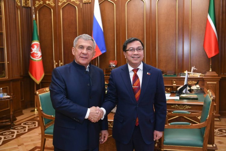 Минниханов встретился с Чрезвычайным и Полномочным Послом Республики Филиппины в РФ