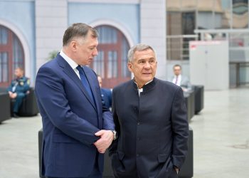 Минниханов принял участие в церемонии оглашения послания Президента РФ Федеральному Собранию