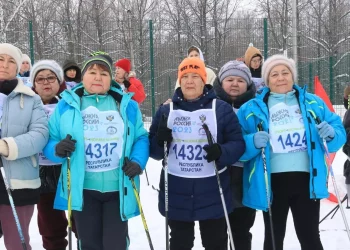 В Ютазинском районе прошла гонка «Лыжня России — 2024» по нацпроекту