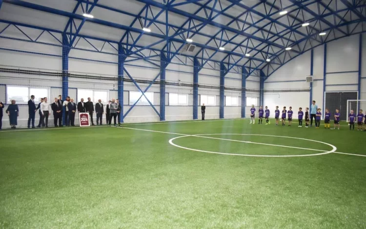 В Пестрецах открыли новый футбольный манеж в рамках нацпроекта