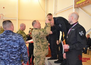 Казанские Росгвардейцы одержали победу по зимнему офицерскому троеборью