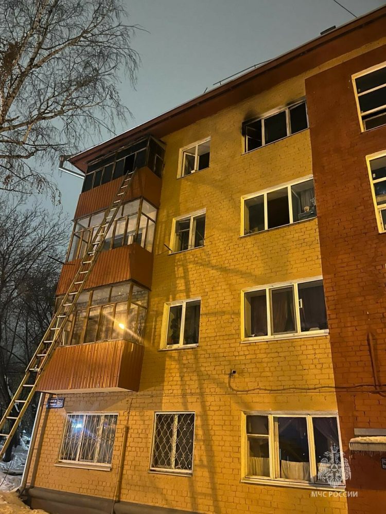 В Дербышках непотушенный окурок стал причиной пожара в квартире