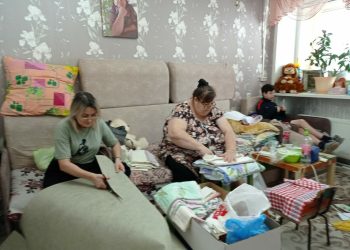 В Буинске изготавливают сухой армейский душ для бойцов СВО