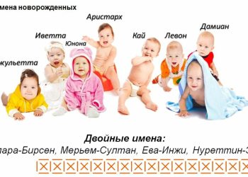 В Нижнекамске стали популярны двойные имена