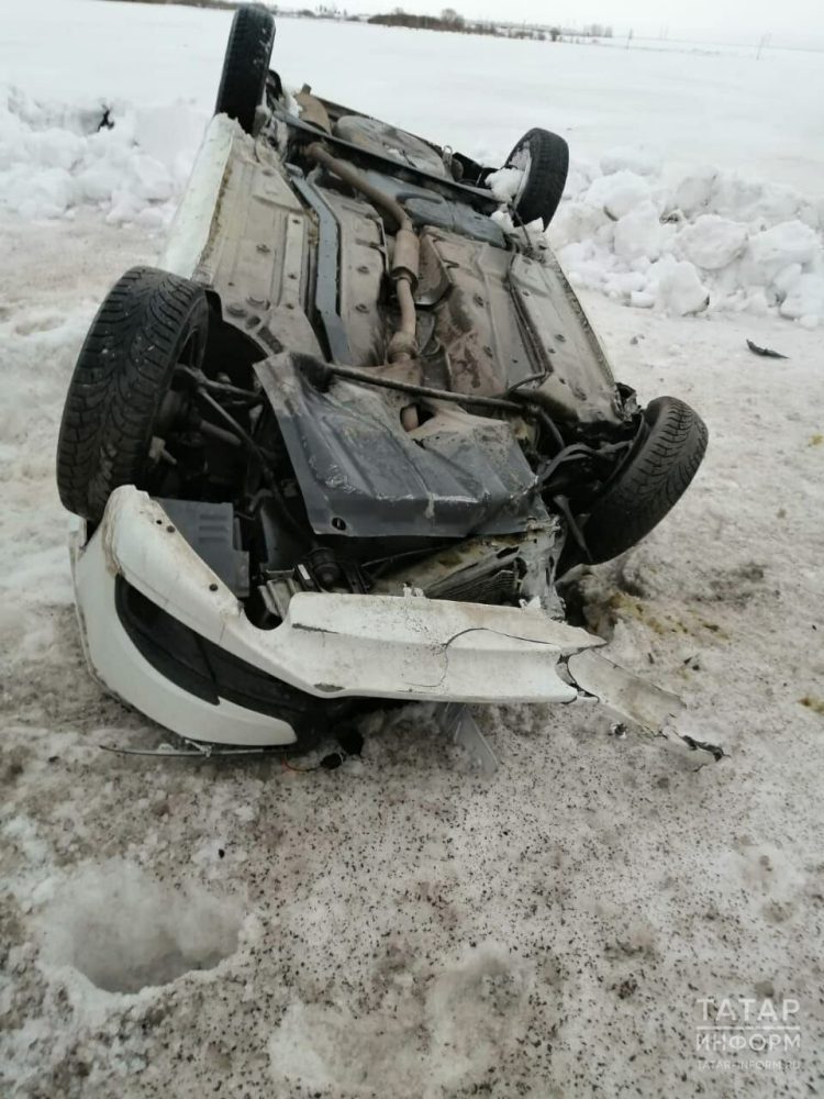 В ДТП на трассе между Челнами и Сарманово пострадали пять человек