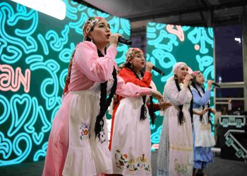 На ВФМ делегация Татарстана организовала национальный праздник Сабантуй