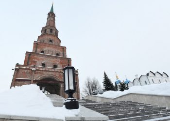 В Сочи появилась пятиметровая копия башни Сююмбике