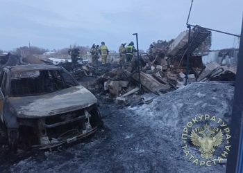 Прокуратура начала проверку после пожара в Елабуге