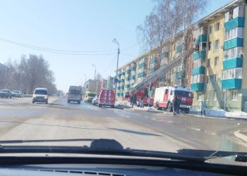 В Альметьевске на пожаре спасли мужчину