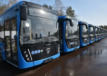 В текущем году в Челнах получили 46 автобусов НЕФАЗ