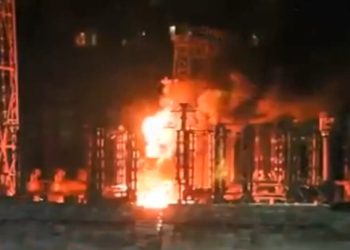 Нанесен удар по крупнейшей ТЭС под Киевом