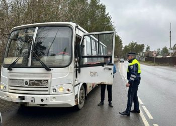 В Альметьевске задержали водителя автобуса без прав