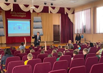 В казанской школе прошел «Урок цифры» по нацпроекту