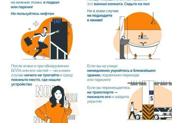 Татарстанцам напомнили, как вести себя при атаке БПЛА