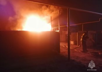 В поселке Уруссу три человека пострадали в результате пожара