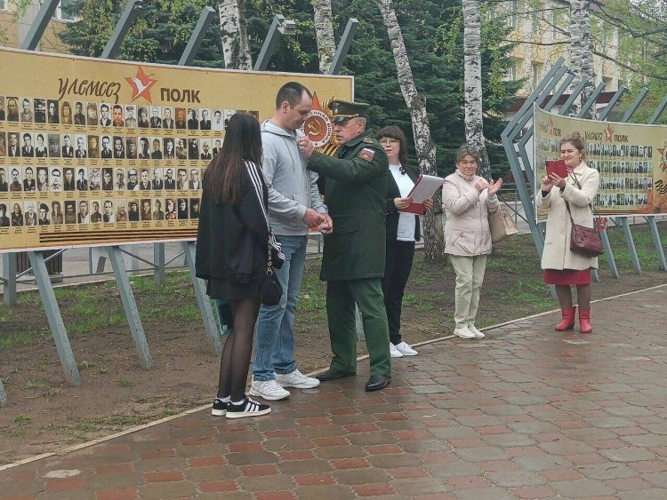 Бойцу СВО из Менделеевска вручили медаль «За воинскую доблесть» II степени