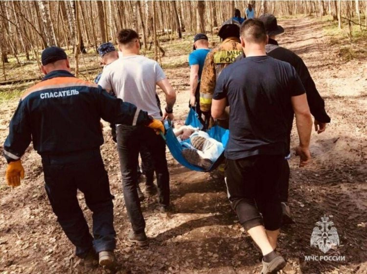 В Казани на женщину упало дерево и повредило ей ногу