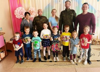 В дошкольной группе Старогришкинской школы прошла встреча с участниками СВО