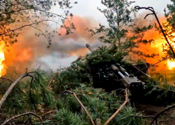 На купянском направлении расчеты гаубиц Д-30 уничтожили позиции ВСУ