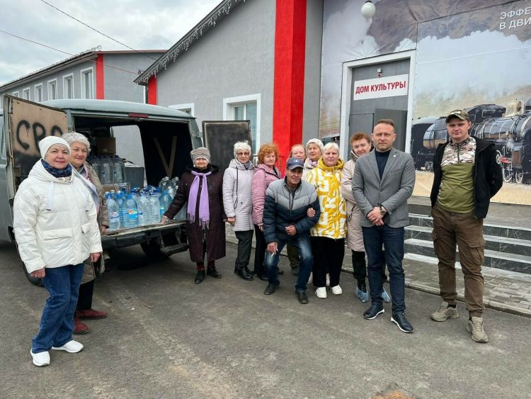 Из поселка Васильево бойцам СВО доставили гумпомощь