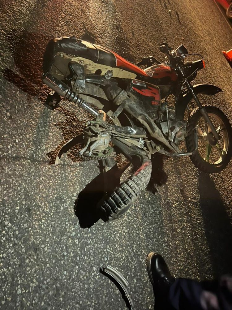 В Елабужском районе водитель мопеда умер после ДТП с фурой