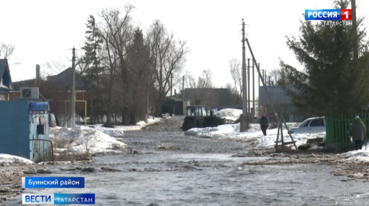В Буинском районе два моста закрыли из-за паводка