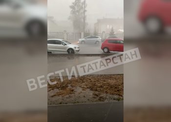 В Татарстане бушует непогода