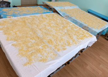 Педагоги мензелинской кадетской школы-интерната приготовили лапшу для бойцов СВО