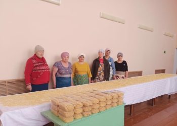 В Камском Устье приготовили лапшу для земляков на СВО