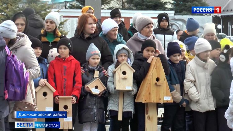 В Старом Дрожжаном провели районный фестиваль скворечников