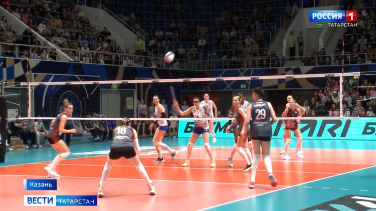 Волейболистки «Динамо Ак Барс» стали семикратными чемпионками страны